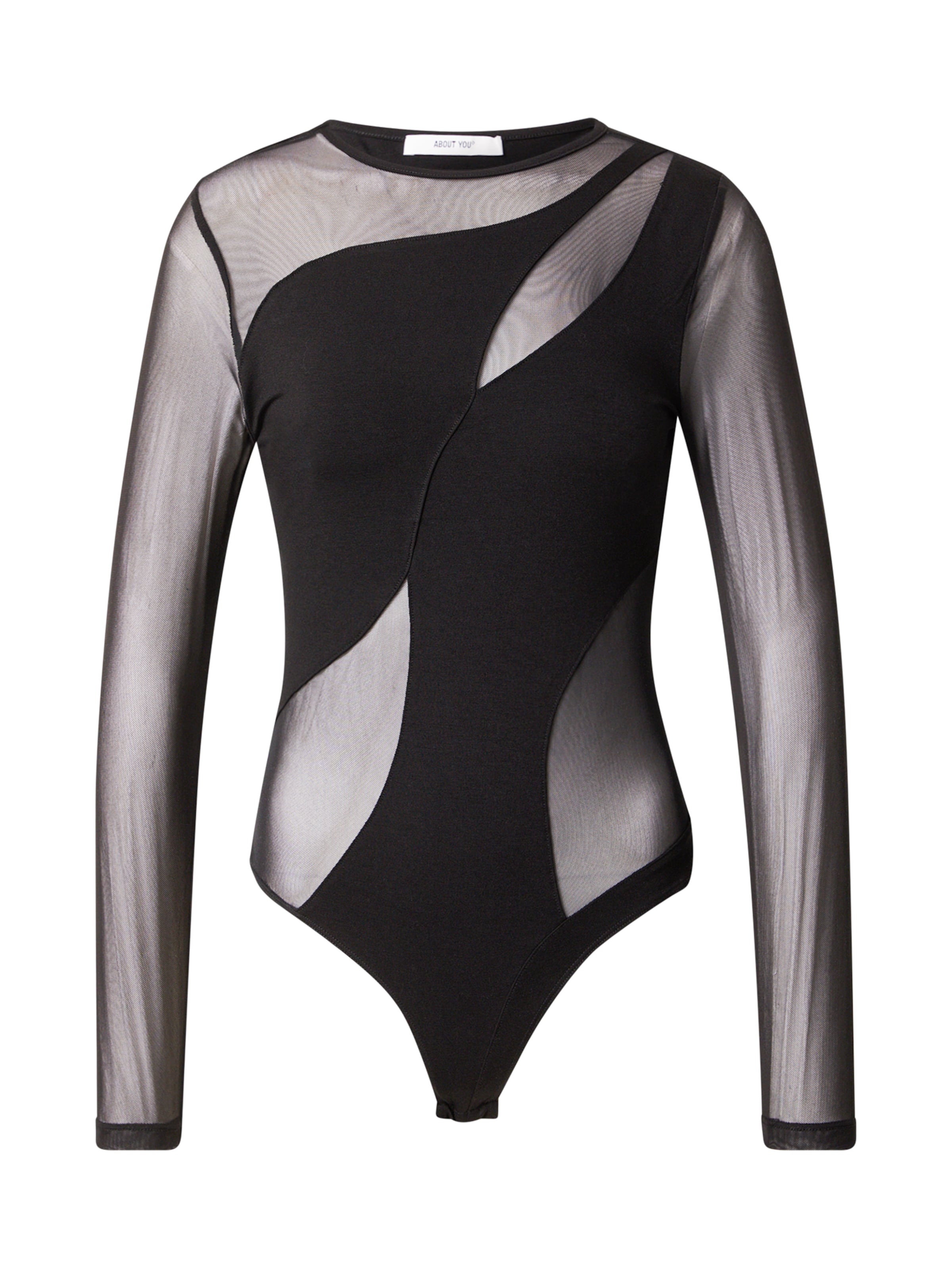 ABOUT YOU Tričkové body 'Gemma' – černá: přední strana