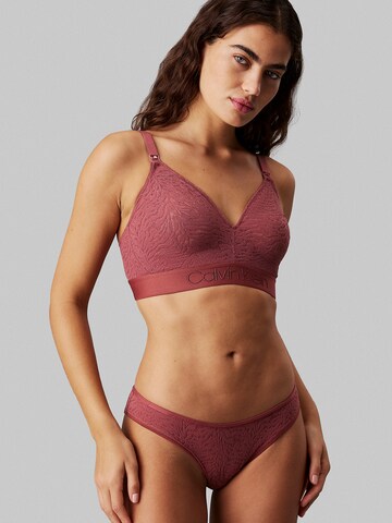 Calvin Klein Underwear Bra in Red: front