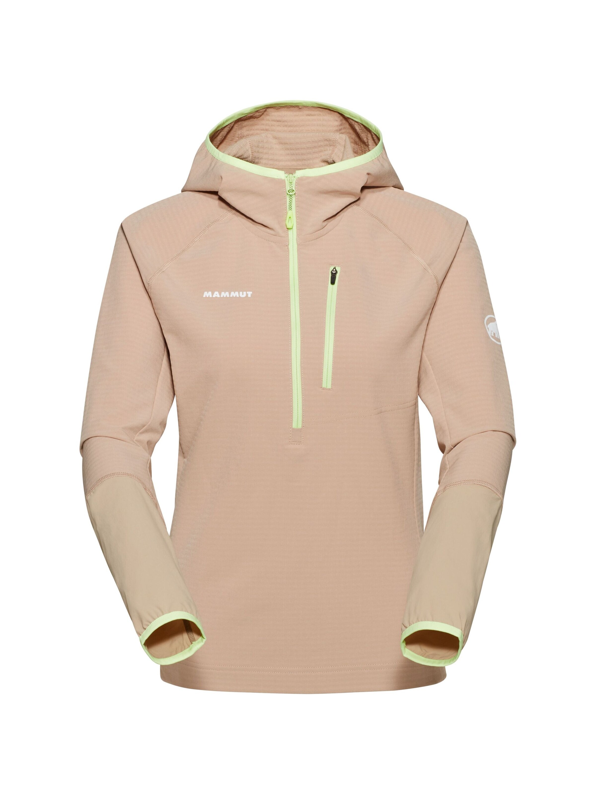MAMMUT Sportsweatshirt in Beige: Vorderseite