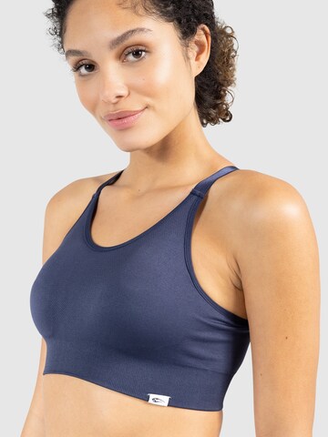 Smilodox Bralette Sports bra 'Amber' in Blue