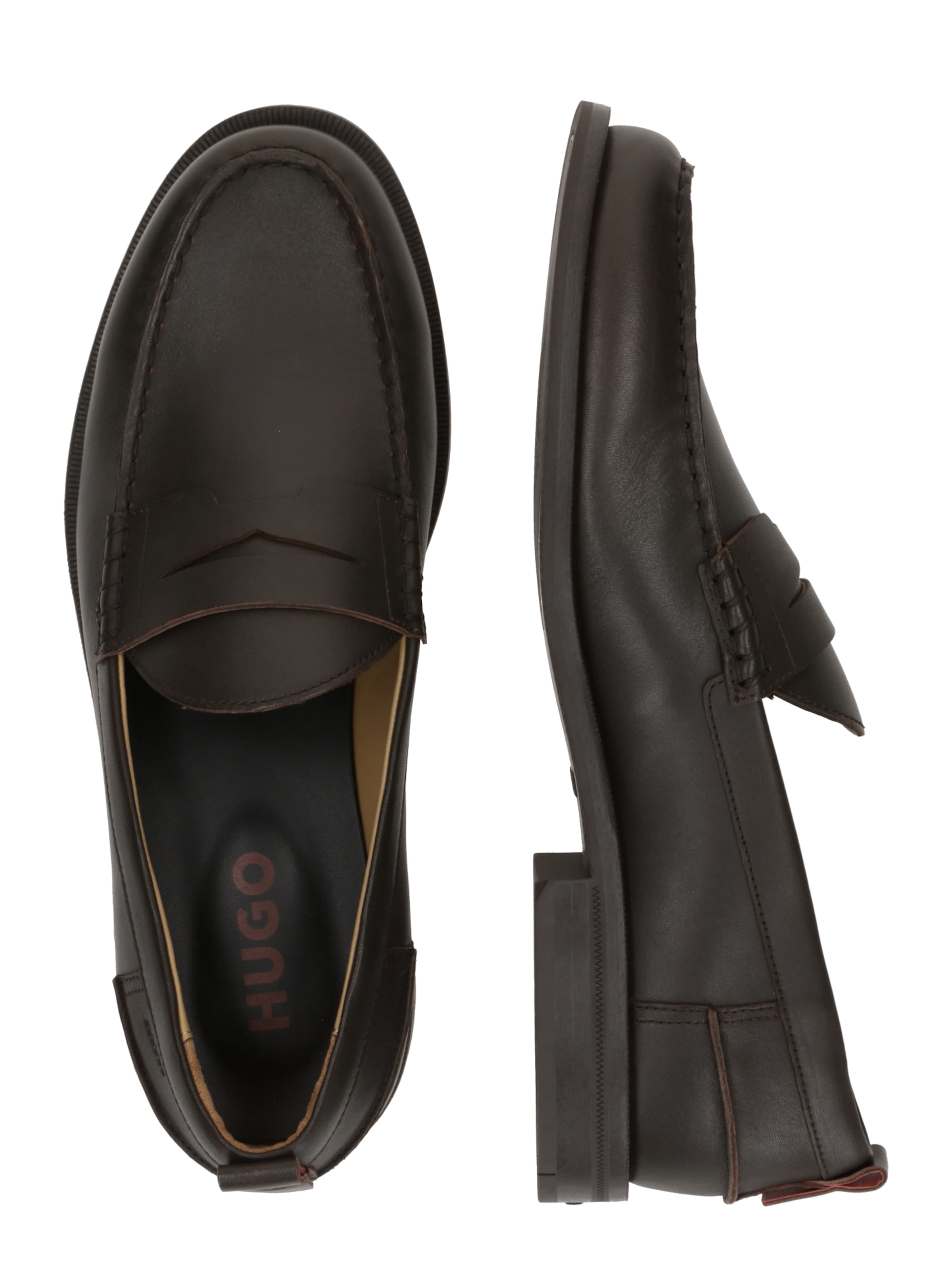 HUGO Μοκασίνι 'Varian' σε καφέ