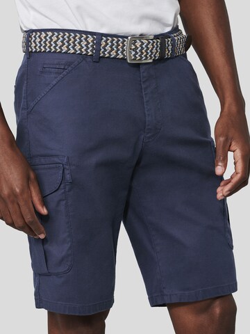 Coupe slim Pantalon MEYER en bleu : devant