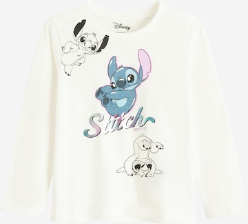 balta Cool Club Marškinėliai 'LILO&STITCH': priekis