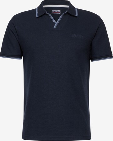 Street One MEN Shirt in Blue: front