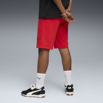 Regular Pantalon de sport 'AC Milan FtblEssentials' PUMA en rouge
