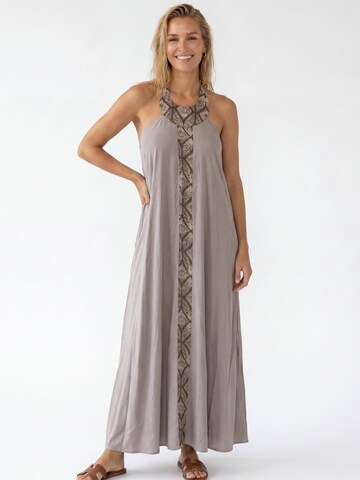 Abito estivo 'Natura Maxi Dress' di Shop Karey in grigio