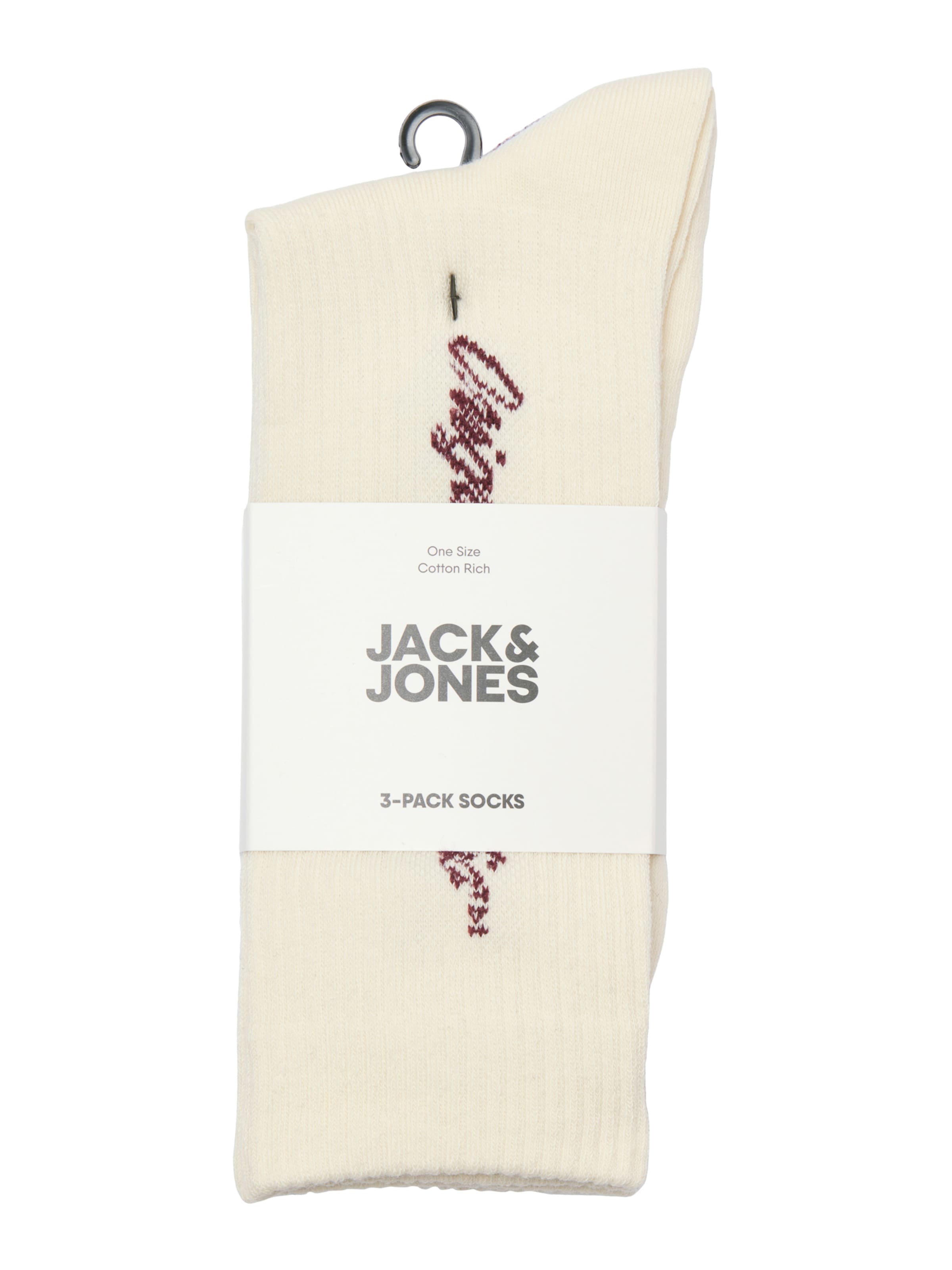 JACK & JONES Κάλτσες 'JACNORREBRO' σε λευκό