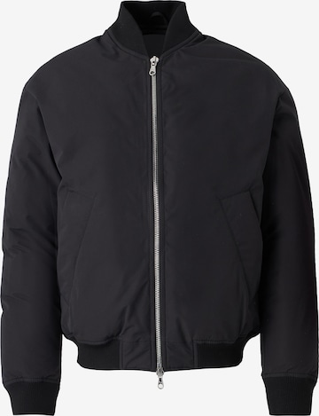 juoda JACK & JONES Demisezoninė striukė 'JCOAURA': priekis