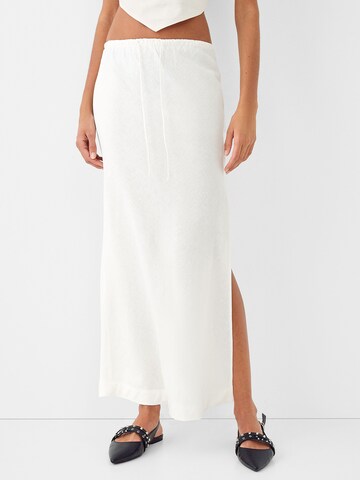 Jupe Bershka en blanc