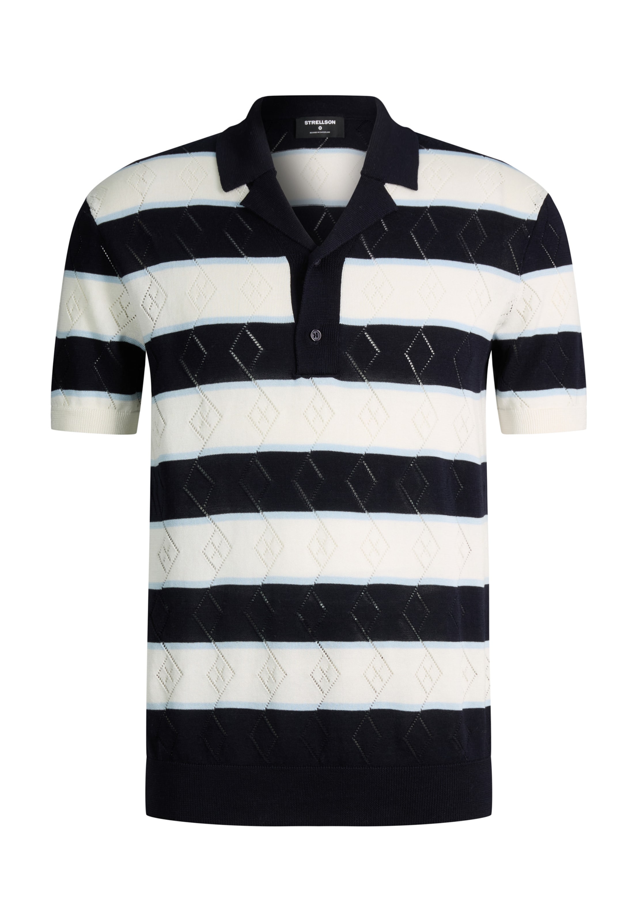 T-Shirt STRELLSON en bleu : devant