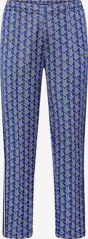 LACOSTE Regular Broek in Blauw: voorkant