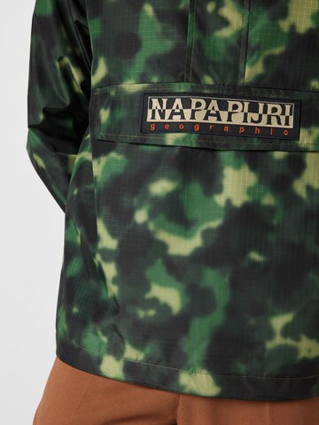 NAPAPIJRI Between-Season Jacket 'FREESTRIDER' in Green