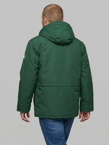 Derbe Winter Jacket 'Festholm' in Green