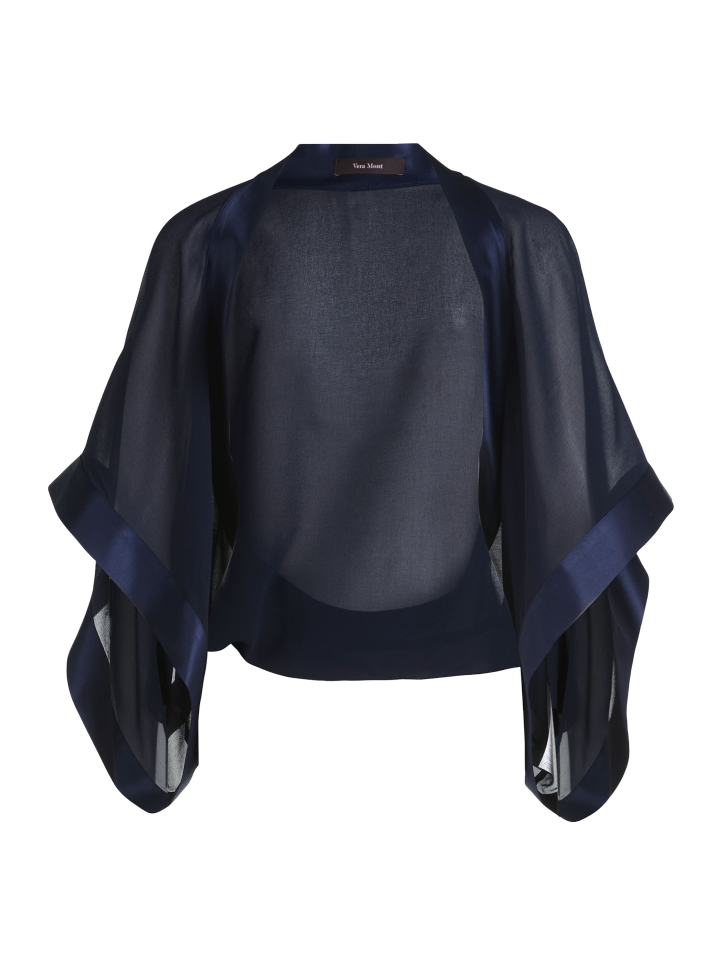 zils Vera Mont Pončo: no priekšpuses