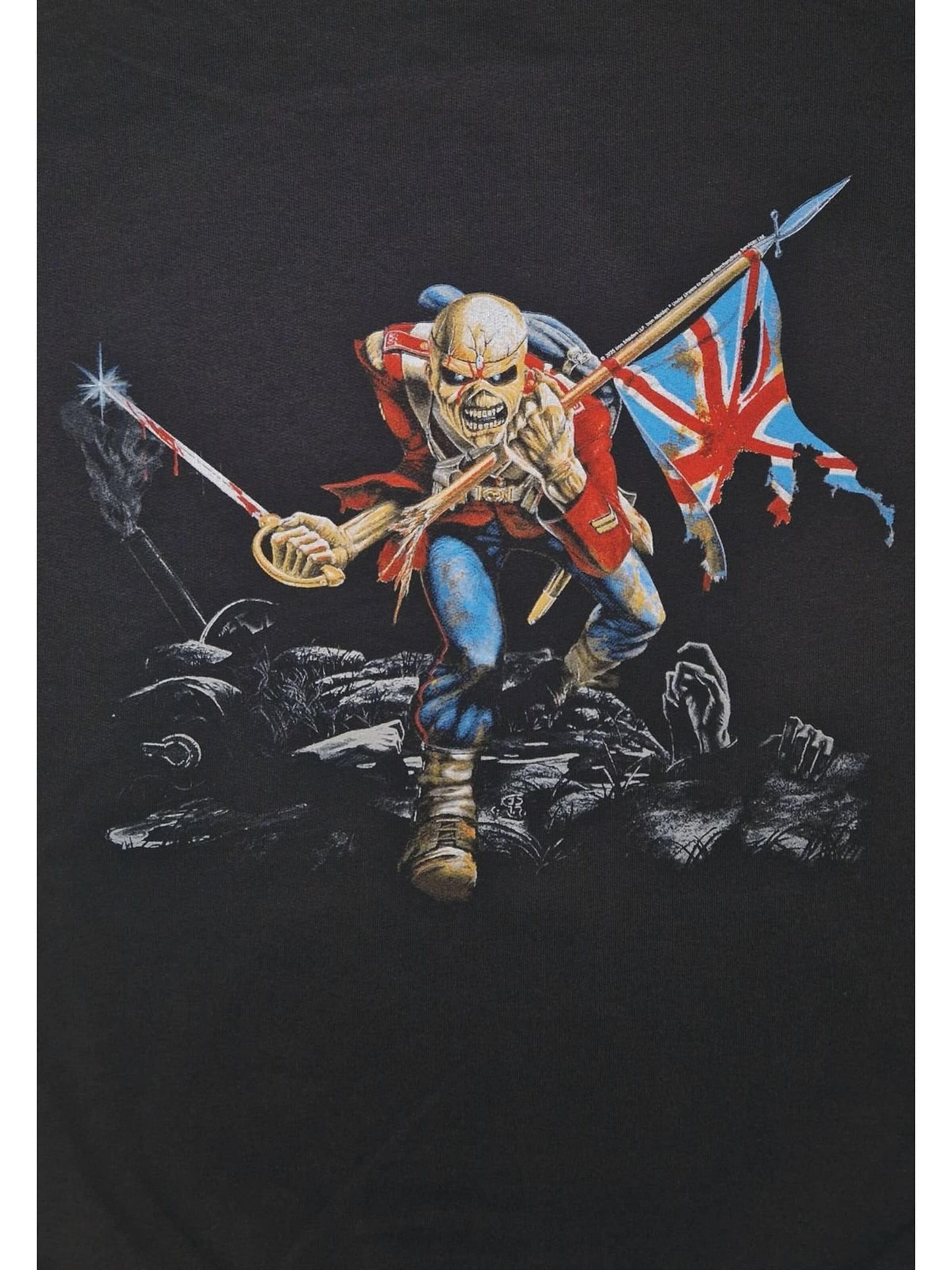 T-Shirt 'Iron Maiden Trooper T-Shirt' Iron Maiden en noir