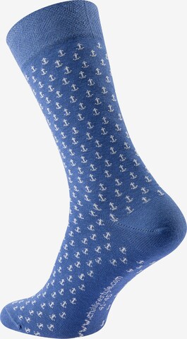 Chili Lifestyle Socks 'Banderole Leisure Socks' in Blue
