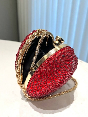 Tomshop24-7 Clutch 'Herz' in Red