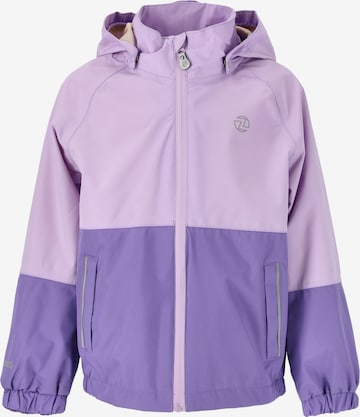 ZigZag Between-Season Jacket 'Dallas' in Purple: front