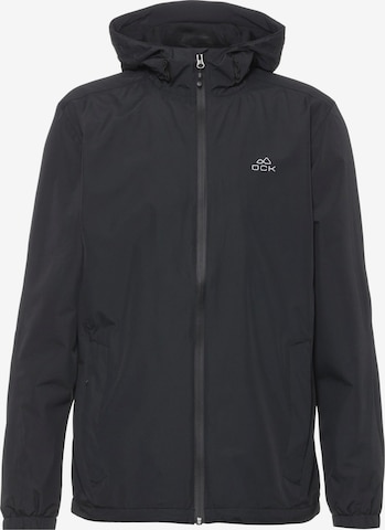 OCK Athletic Jacket in Black: front