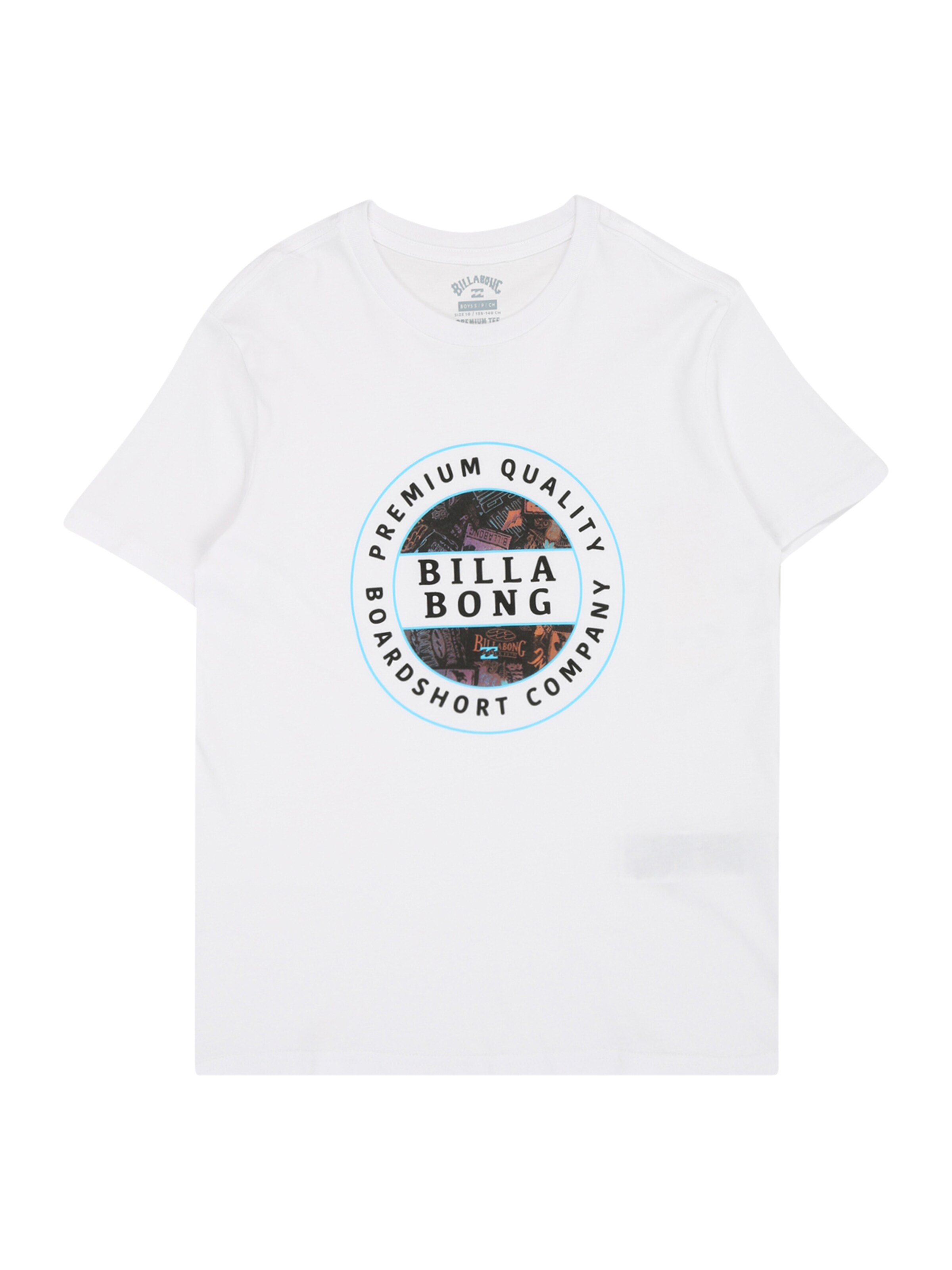 BILLABONG Shirt in Wit: voorkant