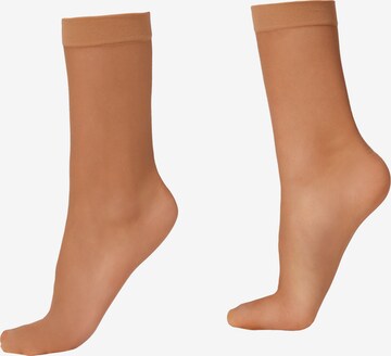 CALZEDONIA Socks in Brown: front