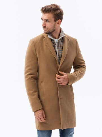 Ombre Mantel 'C536' in Beige: Vorderseite