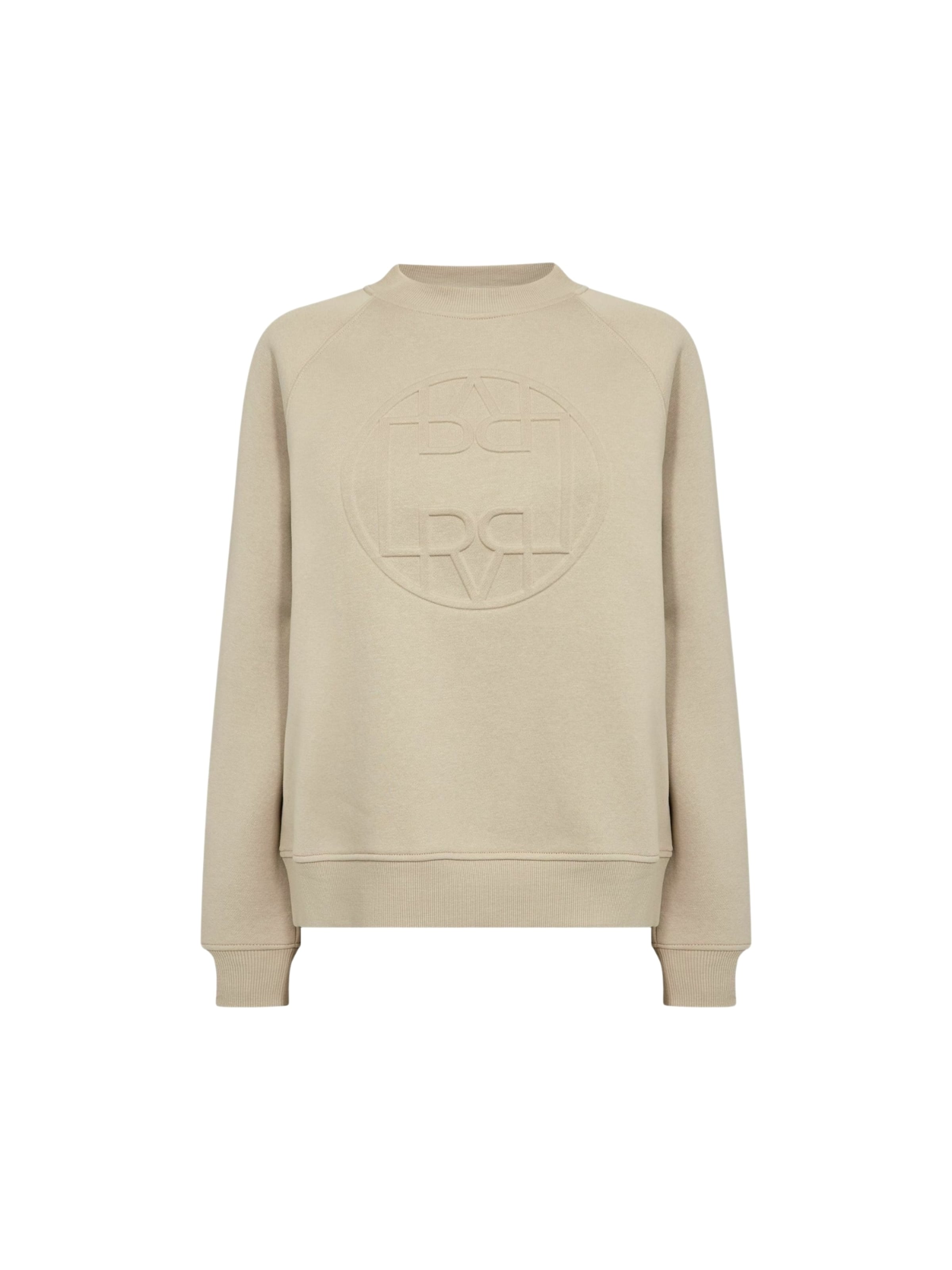 Levete Room Sweater ' LR-NUKA ' in Beige: front