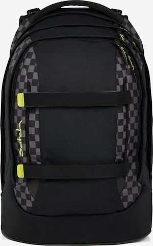 Satch Rucksack in Grau: Vorderseite