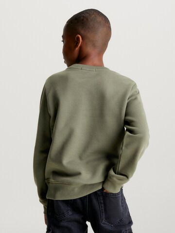 Calvin Klein Jeans Sweatshirt in Grün