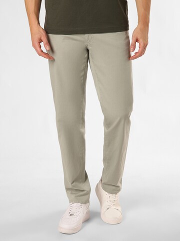 BRAX Normalny krój Spodnie 'Cadiz' w kolorze zielony: przód