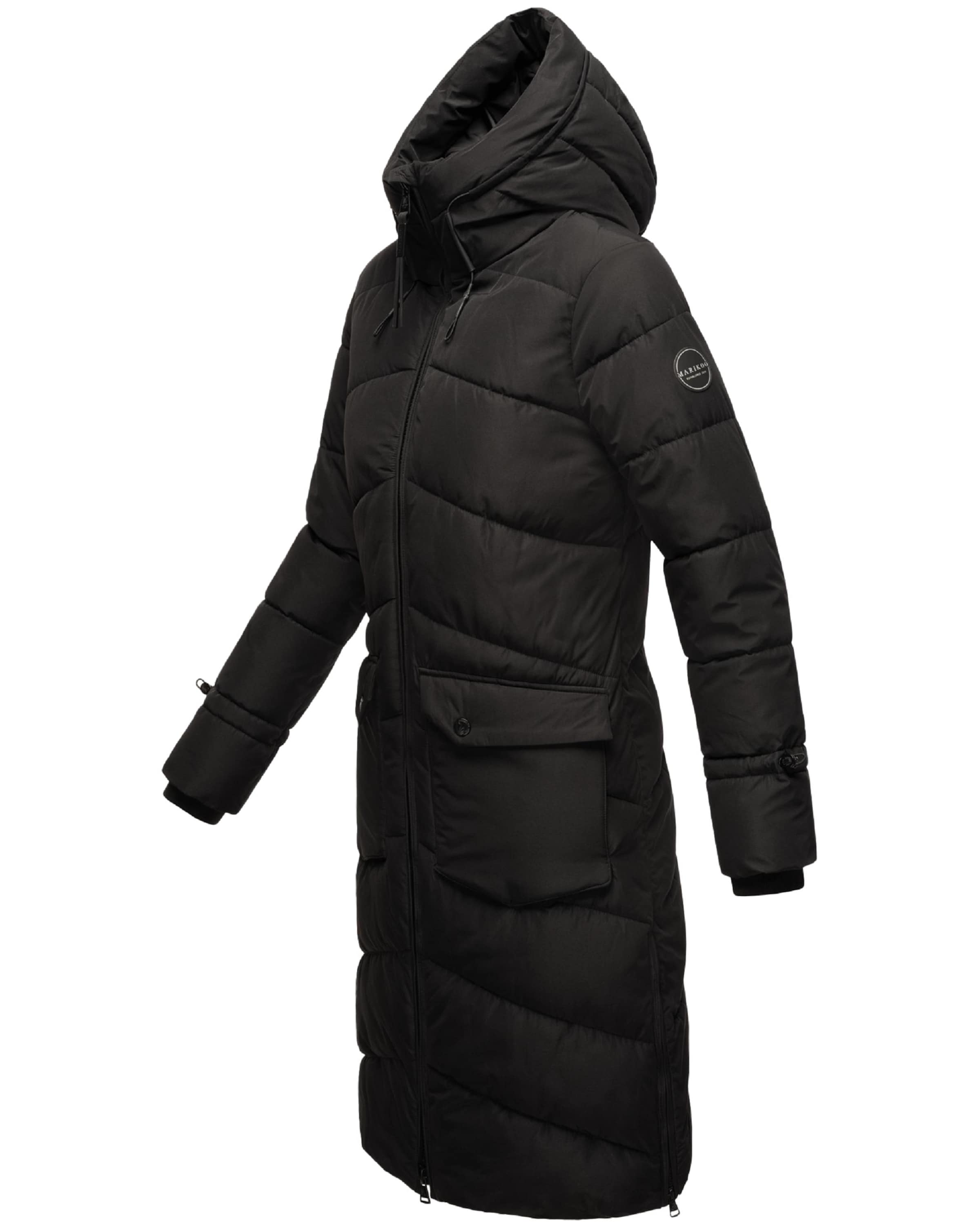 MARIKOO Winter coat in Black