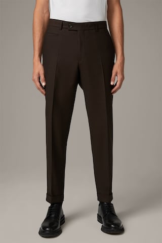 STRELLSON Regular Pantalon 'Luc' in Grijs: voorkant