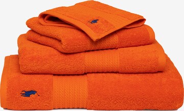 Ralph Lauren Home Towel 'Polo Player' in Orange