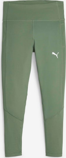 PUMA Pantalon de sport 'EVOSTRIPE' en kiwi / blanc, Vue avec produit