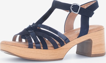 GABOR Sandals in Blue: front