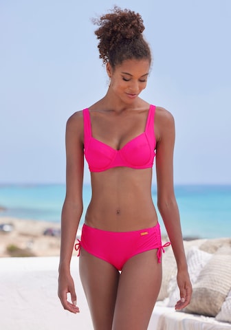 LASCANA - Clásico Top de bikini 'Lolo' en rosa: frente