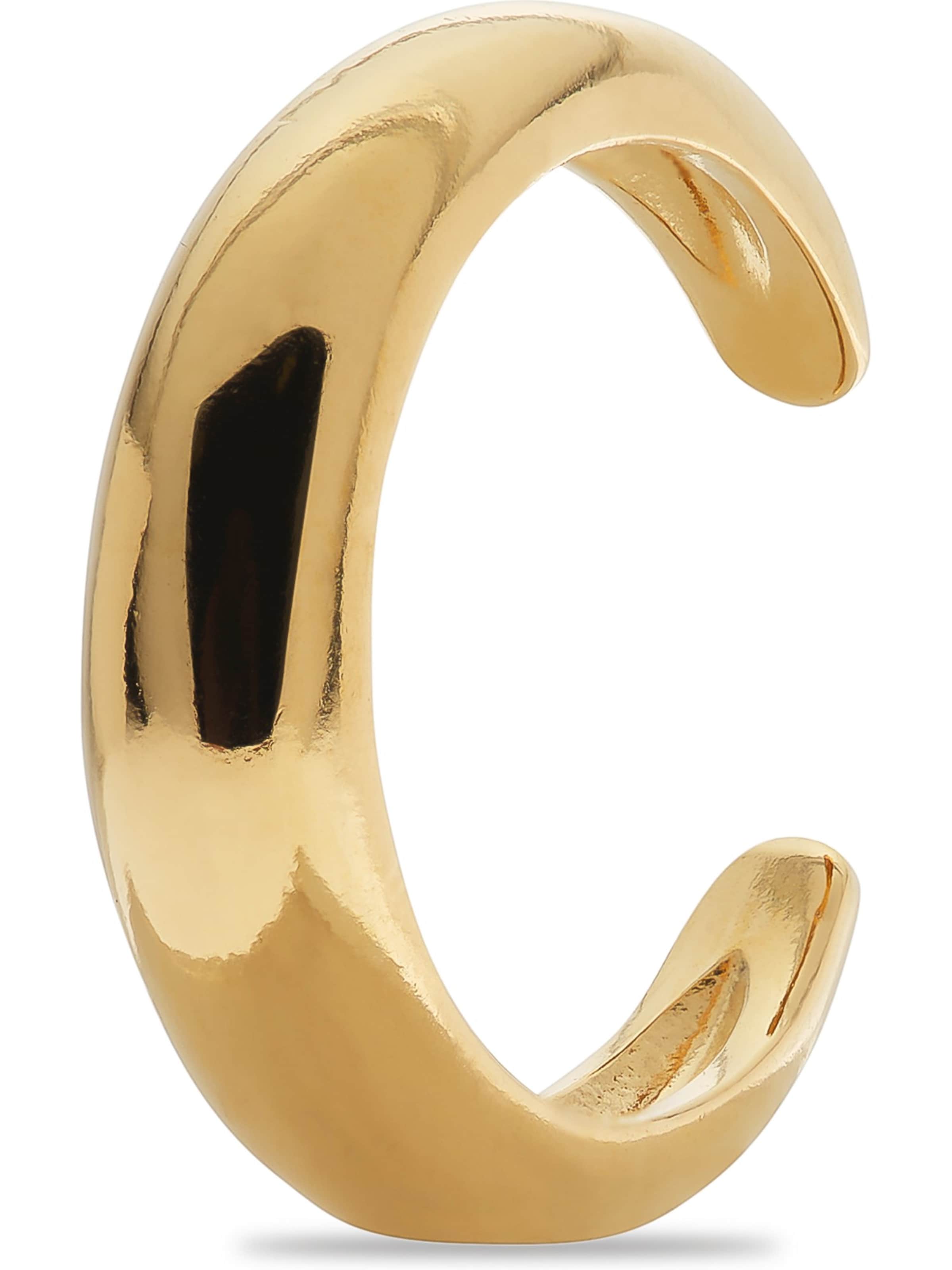 CHRIST Ohrringe in Gold: Vorderseite