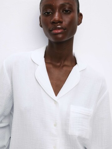 Marks & Spencer Pyjama in Weiß