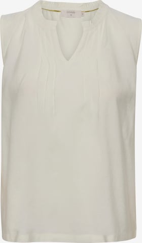 Cream Bluse 'Liselin' i hvid: forside