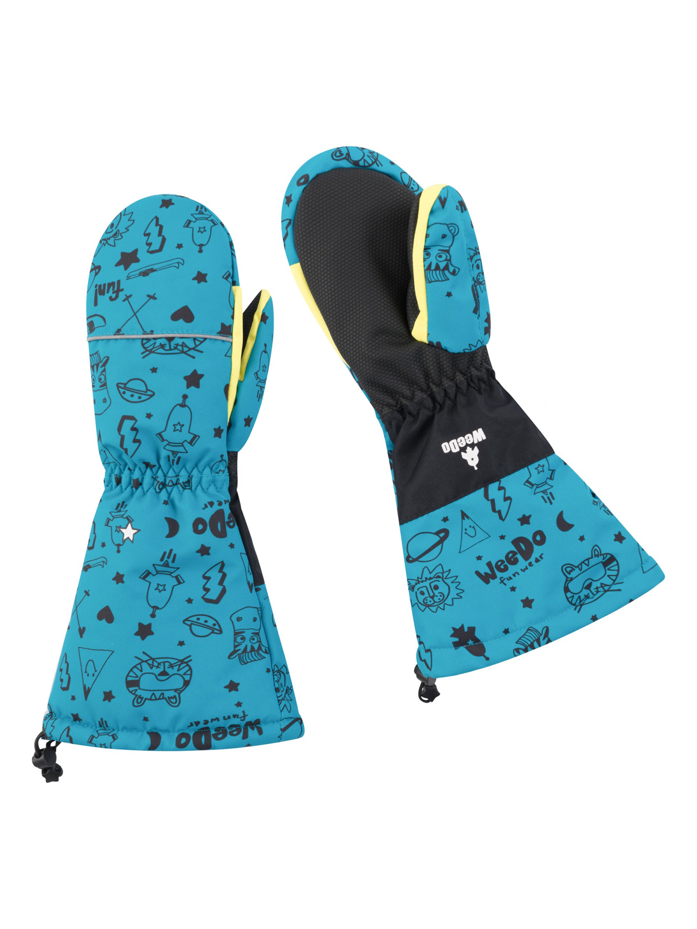 WeeDo Handsker i blå: forside