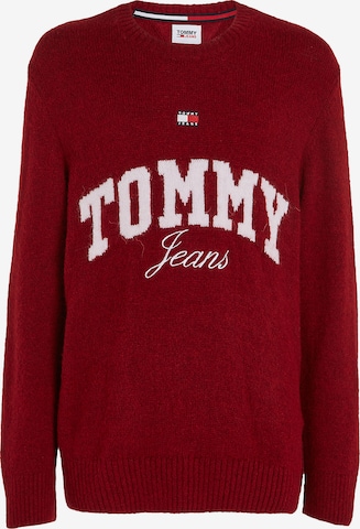 Tommy Jeans Pullover in Rot: predná strana