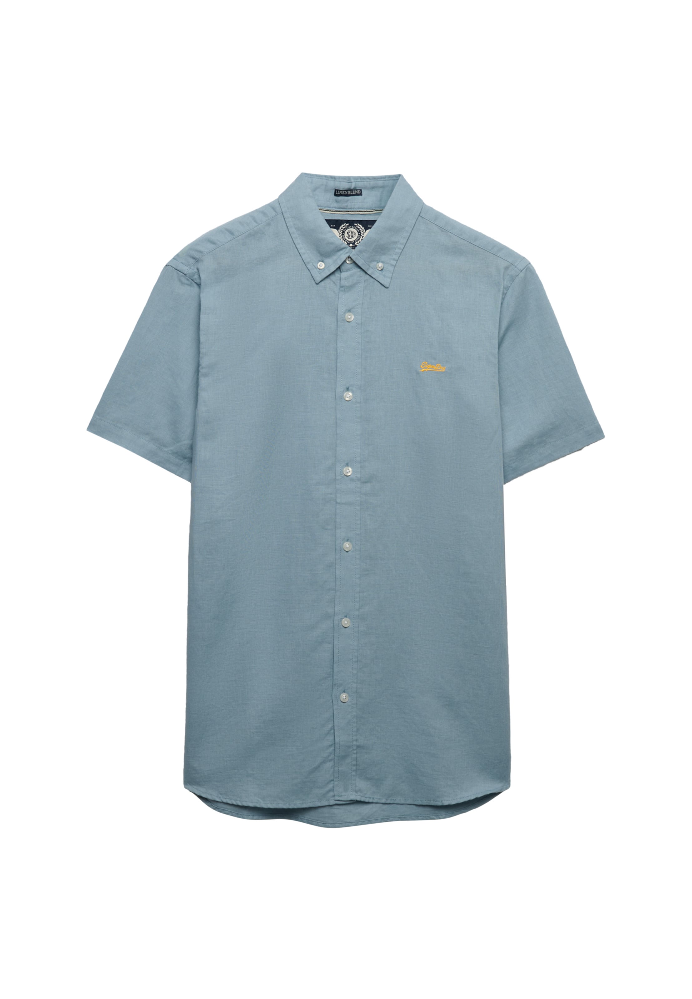 Superdry & Co Hemd in Blau: Vorderseite