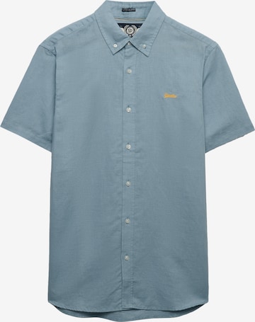 Superdry & Co Hemd in Blau: Vorderseite