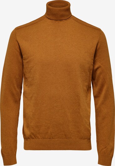 SELECTED HOMME Sweater 'Berg' in Cognac, Item view