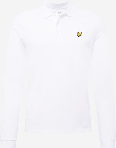 Lyle & Scott T-shirt i gul / svart / vit, Produktvy