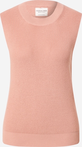 People Tree - Pullover 'Lucinda' em rosa: frente