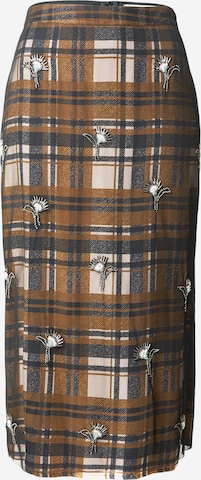 Gonna 'KATE' di Essentiel Antwerp in nero: frontale
