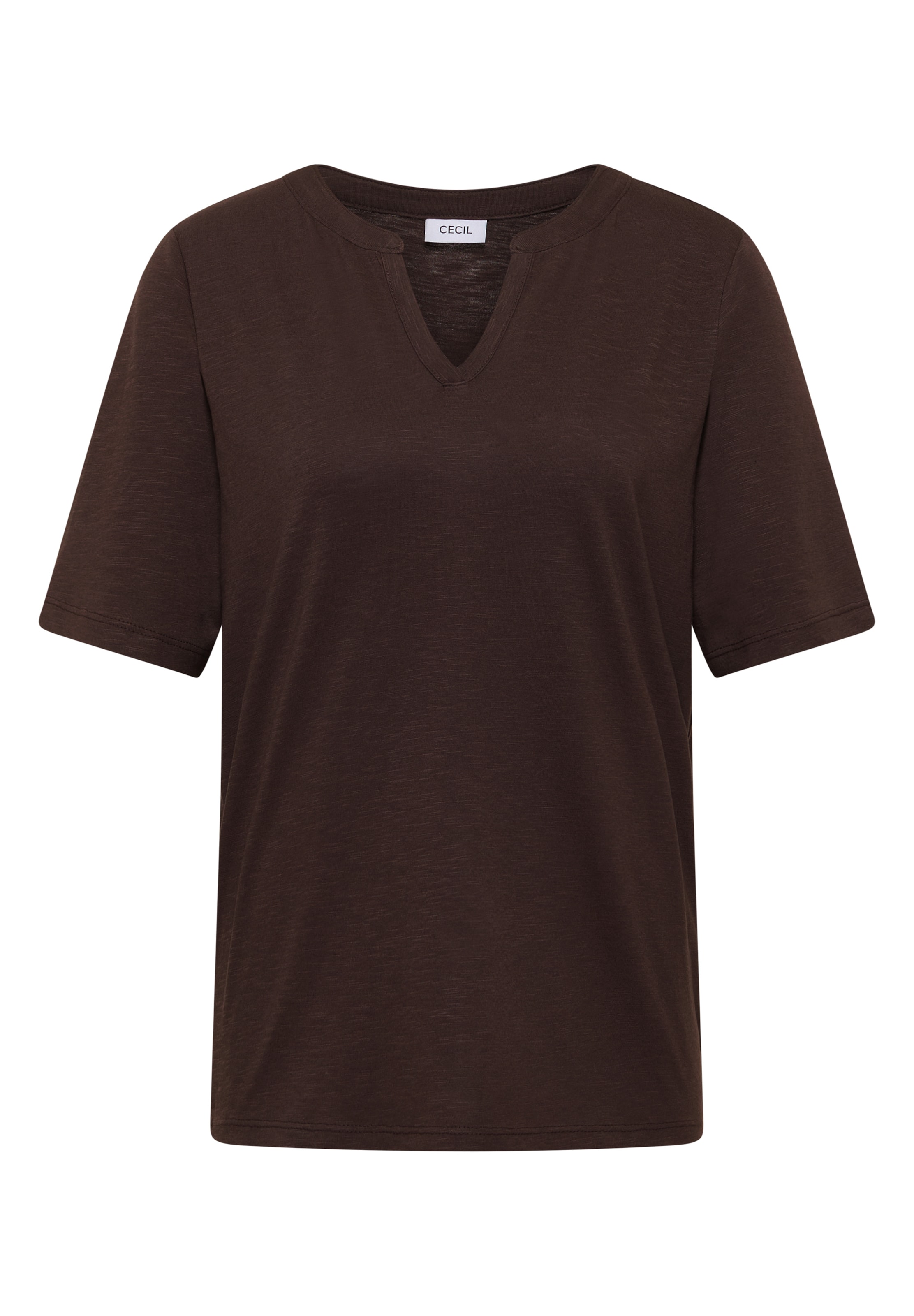 CECIL T-Shirt in Braun: Vorderseite