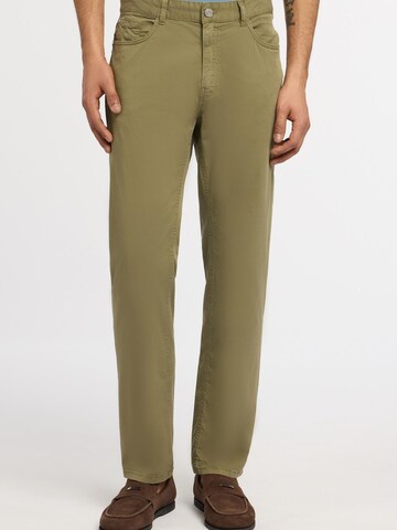 Trussardi - regular Pantalón en verde