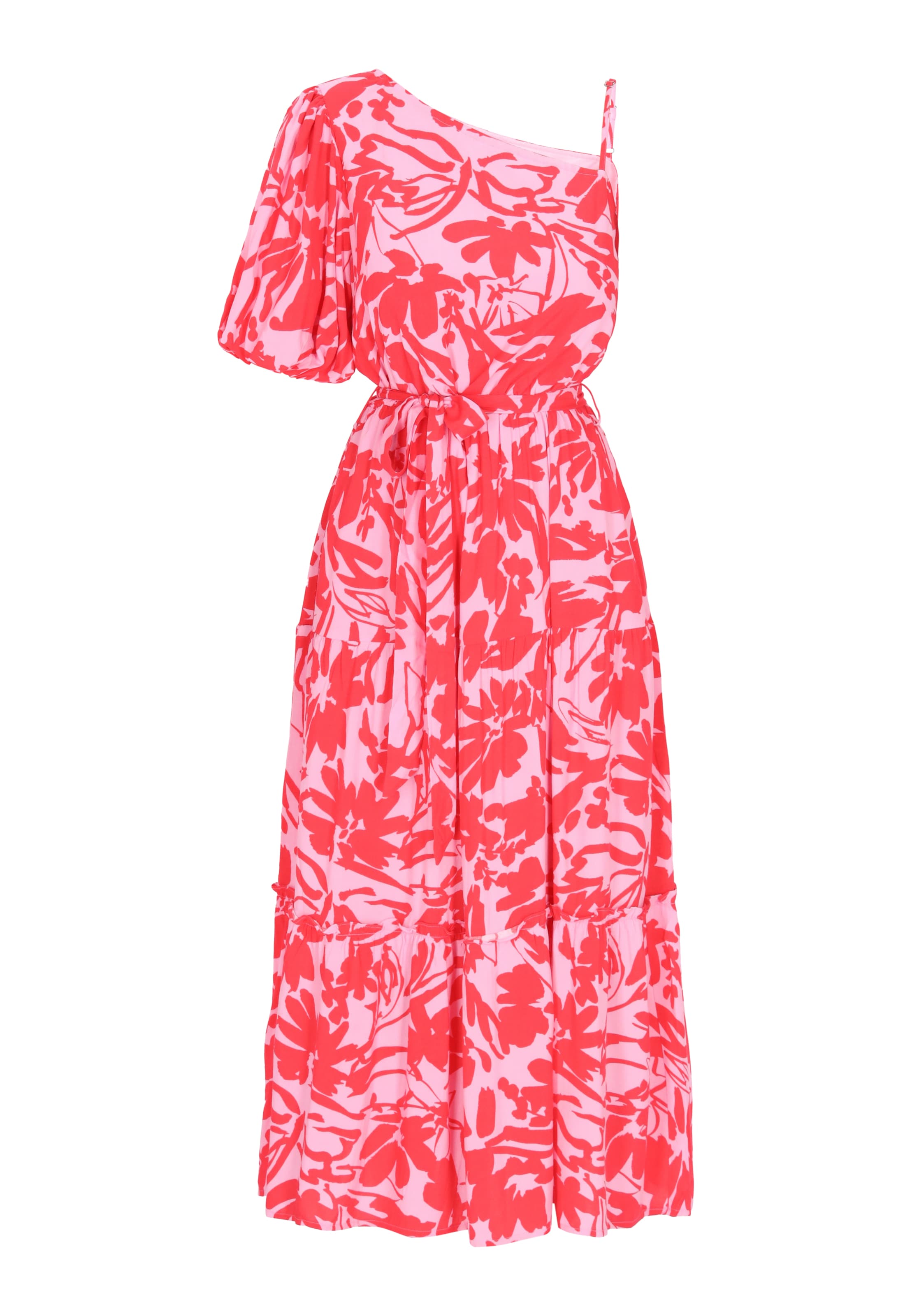 IZIA Šaty – červená: přední strana